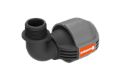 Puutarhan kastelu - Gardena L-liitin 25 mm x 3/4" ulkokierre - 2781-20