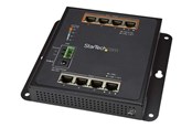 Kytkimet - StarTech.com 8-portin (4 PoE+) Gigabit Ethernet-kytkin - hallittu - seinäkiinnitys etupaneelilla - IES81GPOEW