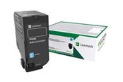 Mustepatruunat, värikasetit ja lisävarusteet - Lexmark - cyan - original - toner cartridge - LRP - 73B20C0