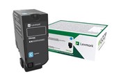 Mustepatruunat, värikasetit ja lisävarusteet - Lexmark Palautusohjelman syaani värikasetti CS - 75B20C0