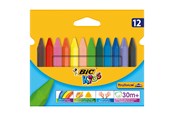 Kirjoitus- ja piirustustarvikkeet - BIC Kids Plastidecor kolmikulmaiset väriliidut - Useita värejä, 12 kpl pakkaus - 829773