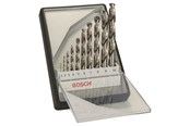 Poranterät & Ruuvauskärjet - Bosch 10-os. Robust Line -metalliporanteräsarja HSS-G, 135° 1; 2; 3; 4; 5; 6; 7; 8; 9; 10 mm, 135° - 2607010535