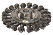 Kulmahiomakoneet - Bosch Teräslankaharja, kierretty teräslanka, 115 115 mm, 0,5 mm, 12 mm, M14 - 2608622059