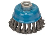 Kulmahiomakoneet - Bosch Kuppiharja, kierretty teräslanka, 75 75 mm, 0,5 mm, M14 - 1608622029