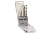 Poranterät & Ruuvauskärjet - Bosch 5-os. metalliporanteräsarja HSS-G, DIN 338 2; 3; 4; 5; 6 mm - 2608595517