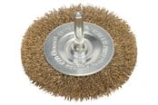 Työkalut - Bosch Teräslankaharja, aallotettu teräslanka, messinkipinnoitettu, 75 x 0,2 mm 75 mm, 0,2 mm, 10 mm - 2608622009