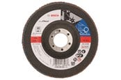 Kulmahiomakoneet - Bosch Tasoliuskalaikka X571, Best for Metal Ø= 125 mm; K= 80, taivutettu - 2608606924