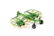 Leluautot - Bruder Krone dual rotary swath windrower - 2216