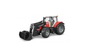 Leluautot - Bruder Massey Ferguson 7600 with frontloader - 03047