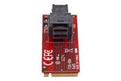 Kovalevyt - lisätarvikkeet - StarTech.com U.2 (SFF-8643) M.2 PCI Express 3.0 x4 -isäntäsovitinkortti 2,5" U.2 NVMe SSD:lle - liitäntäsovitin - SAS - M.2-kortti - M2E4SFF8643