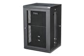 Räkit - Rack - StarTech.com RK1820WALHM - 18U - 4-Port Wall Mount Rack Cabinet (Includes 1U Shelf) - RK1820WALHM
