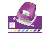 Lävistäjät & Nitojat - Leitz WOW metallilävistäjä 5008 2-reik. / 30 arkkia Violetti - 50081062