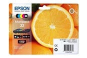 Mustepatruunat, värikasetit ja lisävarusteet - Epson 33 Multipack - 5 pakker - sort gul cyan magenta foto-sort - original - blækpatron - C13T33374021