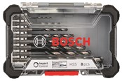 Poranterät & Ruuvauskärjet - Bosch Impact Control HSS -poranteräsarja, 8-os. - 2608577146
