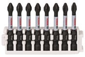 Poranterät & Ruuvauskärjet - Bosch Impact Control -ruuvinväänninkärkipaketti, 8 osaa, 8xPH2 - 2608522330