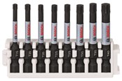 Poranterät & Ruuvauskärjet - Bosch Impact Control -ruuvinväänninkärkipaketti, 8 osaa, 1xT15;2xT20;2xT25;2xT30;1xT40 - 2608522329