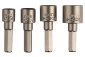 Poranterät & Ruuvauskärjet - Bosch Kuusiohylsysarja 36; 36; 38; 38 mm - 2609255904