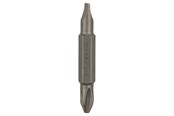 Poranterät & Ruuvauskärjet - Bosch Kaksipäinen ruuvauskärki Phillips-ristikantaruuveille ja urakantaruuveille (PH, S) S1,0x5,5 & PH2 - 2609255954