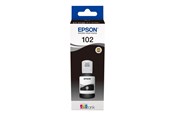 Mustepatruunat, värikasetit ja lisävarusteet - Epson 102 - sort - Original - blækbeholder - C13T03R140
