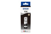 Mustepatruunat, värikasetit ja lisävarusteet - Epson 106 - Original Musta Ink - C13T00R140
