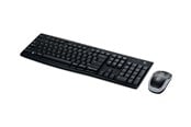 Näppäimistöt - Logitech MK270 Langaton yhdistelmä - BE - Näppäimistö ja Hiirisetti - Belgia - Musta - 920-004524