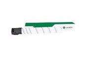 Mustepatruunat, värikasetit ja lisävarusteet - Lexmark CS92X/CX92X toner Musta 18.5k - 76C00K0