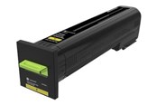 Mustepatruunat, värikasetit ja lisävarusteet - Lexmark CX825 TONER CARTRIDGE Keltainen - 82K0X40