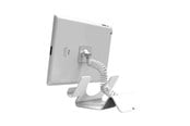 Seinäkiinnitys, AV-kiinnikkeet & AV-kalusteet - Compulocks Universal Turvallisuus Tablet Holder Valkoinen - With Turvallisuus Coiled Cable Lock and Plate - Max - recommended for - CL12CUTHWB