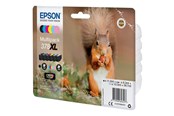 Mustepatruunat, värikasetit ja lisävarusteet - Epson  378XL Multipack - 6-pack Black - Black/Yellow/Cyan/Magenta/Light Magenta/light Cyan - C13T37984010