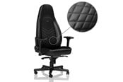 Pelituoli - noblechairs ICON Series - Black Pelituoli - Musta - PU Nahka - Jopa 150 kg - NBL-ICN-PU-BLA