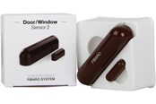 Smart Home - Älykoti - Fibaro Door Window Sensor 2 - Dark Ruskea - FGDW-002-7