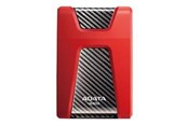 Kovalevyt - ulkoiset - A-Data DashDrive Durable HD650 - Ulkoiset kovalevyt - 2TB - Punainen - AHD650-2TU31-CRD