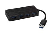 USB hub - StarTech.com USB 3.0 -keskusyksikkö, jossa on neljä porttia ja latausportti USB hub - 4 porttia - USB 3.2 - Musta - ST4300MINI