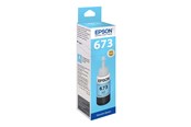 Mustepatruunat, värikasetit ja lisävarusteet - Epson T6735 - vaaleansininen - mustetäyttö - C13T67354A