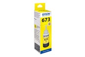 Mustepatruunat, värikasetit ja lisävarusteet - Epson T6734 - Keltainen Ink - C13T67344A