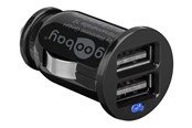 Akut ja akkukahvat - Pro USB-autolaturi 12V - 2xUSB (2.1A) - 4040849441776