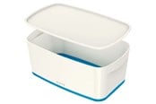 Arkistointi & Säilytys - Leitz  säilytyslaatikko kannella MyBox S WOW Sininen - 52291036