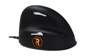 Hiiret - R-Go Tools R-Go HE Break L - Ergonominen hiiri - 4 painiketta - Musta - RGOBRHEMLR
