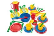 Leikkikeittiöt ja tarvikkeet - Dantoy KITCHEN PLAY SET IN BOX 42 PCS. - 4223
