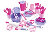 Leikkikeittiöt ja tarvikkeet - Dantoy MY LITTLE P. BAKE & SERVE SET IN BOX 35 PCS. - 4455