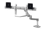 Seinäkiinnitys, AV-kiinnikkeet & AV-kalusteet - Ergotron Dual Direct Kahva Kit - komponenter til montering - Max - recommended for - 98-037-062