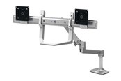 Seinäkiinnitys, AV-kiinnikkeet & AV-kalusteet - Ergotron Dual Direct Kahva Kit - komponenter til montering - Max - recommended for - 98-037-062