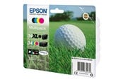 Mustepatruunat, värikasetit ja lisävarusteet - Epson 34XL - 4 pakker - XL - sort gul cyan magenta - original - blækpatron - C13T34794020