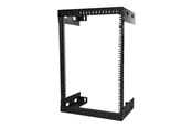 Räkit - Rack - StarTech.com 15U seinäkiinnitteinen palvelinkaappi - 12 tuuman syvyys - kaappi - 15U - RK15WALLO