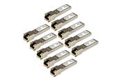 Toistimet & Lähettimet - StarTech.com RJ45-kuparinen SFP-lähetin-vastaanotinmoduuli - yhteensopiva HP J8177C:n kanssa - SFP (mini-GBIC) lähetinvastaanotinmoduuli - Gigabit Ethernet - J8177C10PKST