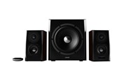 Kaiuttimet - PC - Edifier S350DB 2-1 - Ruskea - 2.1 kanava - S350DB - Brown