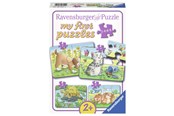 Palapelit - Ravensburger Cute Pets 2/4/6/8p - 69514