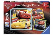 Palapelit - Ravensburger Autot Legends Of The Track 3x49p - 080151