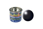 Pienoismallit - Revell emalimaali # 302-musta silkki Matta - 32302