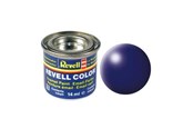 Pienoismallit - Revell enamel paint # 350-blue silk Matt - 32350